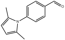 4-(2,5-二甲基吡咯基)苯甲醛 结构式