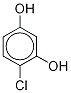 4-氯-1,3-苯二酚 结构式