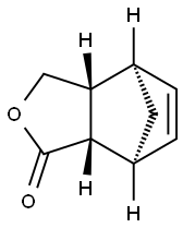 3-羟甲基-5-降冰片烯-2-羧酸内酯 结构式