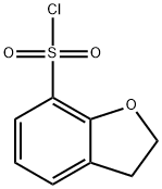 2,3 -二氢- 1 -呋喃- 7 -磺酰氯 结构式