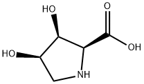 L-Proline, 3,4-dihydroxy-, (3S,4R)- (9CI) 结构式