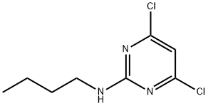 N-butyl-4,6-dichloropyriMidin-2-aMine 结构式