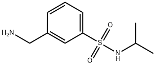 3-(氨基甲基)-N-异丙基苯磺酰胺 结构式