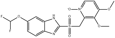 泮托拉唑砜N-氧化物 结构式
