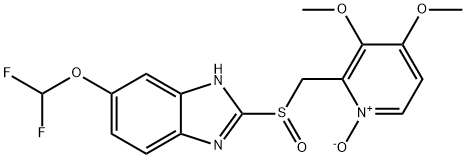 泮托拉唑N-氧化物 结构式