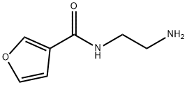 N-(2-aminoethyl)-3-furamide 结构式