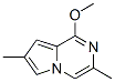 Pyrrolo[1,2-a]pyrazine, 1-methoxy-3,7-dimethyl- (9CI) 结构式