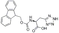 (ALPHAS)-ALPHA-[[(9H-芴-9-基甲氧基)羰基]氨基]-2H-四唑-5-丙酸 结构式
