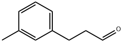 3-(3-甲基苯基)丙醛 结构式