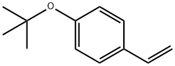 对叔丁氧基苯乙烯 结构式