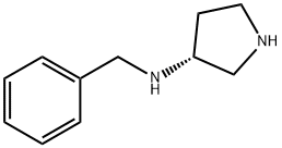 3-PyrrolidinaMine, N-(phenylMethyl)-, (3R) 结构式