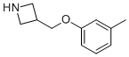 3-m-Tolyloxymethyl-azetidine 结构式