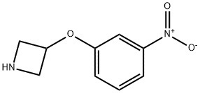 3-(3-硝基苯氧基)氮杂丁烷 结构式