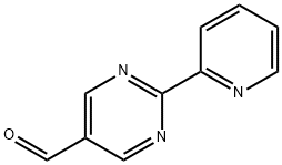 2-pyridin-2-ylpyrimidine-5-carbaldehyde 结构式