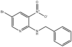 2-BENZYLAMINO-5-BROMO-3-NITROPYRIDINE 结构式