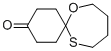7-Oxa-12-thia-spiro[5.6]dodecan-3-one 结构式