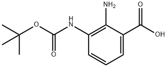 2-Amino-3-((tert-butoxycarbonyl)amino)benzoicacid