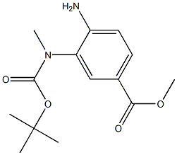 Methyl4-amino-3-((tert-butoxycarbonyl)(methyl)amino)benzoate