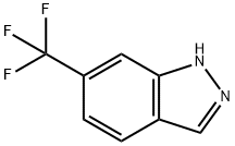 6-(三氟甲基)-1H-吲唑 结构式