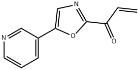 1-(5-PYRIDIN-3-YL-OXAZOL-2-YL)-PROPENONE 结构式