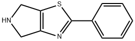 2-苯基-5,6二氢-4H吡咯并[3,4-D]噻唑 结构式