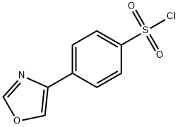 4-(噁唑-4-基)苯磺酰氯 结构式