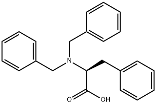 N,N-Dibenzyl-L-phenylalanine  结构式