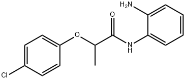 N-(4-Aminophenyl)-2-(4-chlorophenoxy)propanamide 结构式