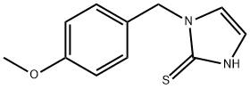 1-(4-Methoxybenzyl)-1H-imidazole-2-thiol 结构式