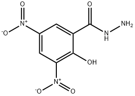 3,5-二硝基-2-羟基亚苯基肼 结构式