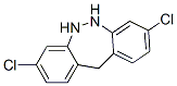 3,8-Dichloro-6,11-dihydro-5H-dibenzo[c,f][1,2]diazepine 结构式