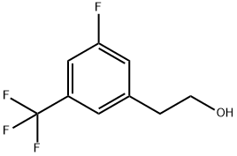 2-(3-氟-5-(三氟甲基)苯基)乙烷-1-醇 结构式