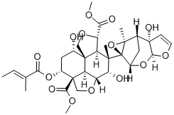 印楝素B 结构式