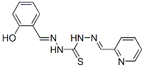 1-(2-pyridylmethylidene)-5-(salicylidene)thiocarbonylhydrazone 结构式