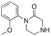 1-(2-METHOXY-PHENYL)-PIPERAZIN-2-ONE 结构式