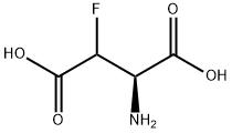 L-Aspartic acid, 3-fluoro- (9CI) 结构式