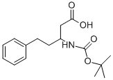 3-TERT-BUTOXYCARBONYLAMINO-5-PHENYL-PENTANOIC ACID 结构式