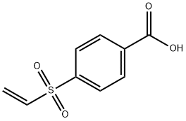 4-乙烯磺酰基苯甲酸 结构式