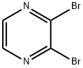 2,3-二溴吡嗪 结构式