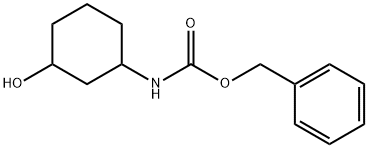 3-CBZ-氨基环己醇 结构式