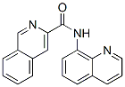 3-Isoquinolinecarboxamide,  N-8-quinolinyl- 结构式