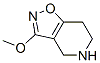 Isoxazolo[4,5-c]pyridine, 4,5,6,7-tetrahydro-3-methoxy- (9CI) 结构式
