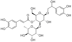 紫葳新苷Ⅱ 结构式
