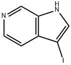 3-碘-1H-吡咯并[2,3-C]吡啶 结构式