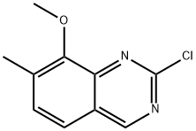 2-chloro-8-Methoxy-7-Methylquinazoline 结构式