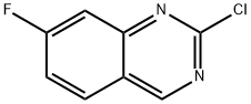 2-氯-7-氟喹唑啉 结构式