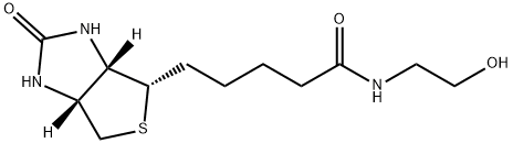2-(biotinylamido)ethanol 结构式