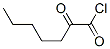 Heptanoyl  chloride,  2-oxo- 结构式