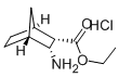 乙基3-外双环氨基[2.2.1]庚烷-2-内羧酸盐酸盐 结构式