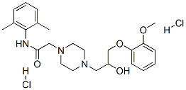 盐酸雷诺嗪 结构式